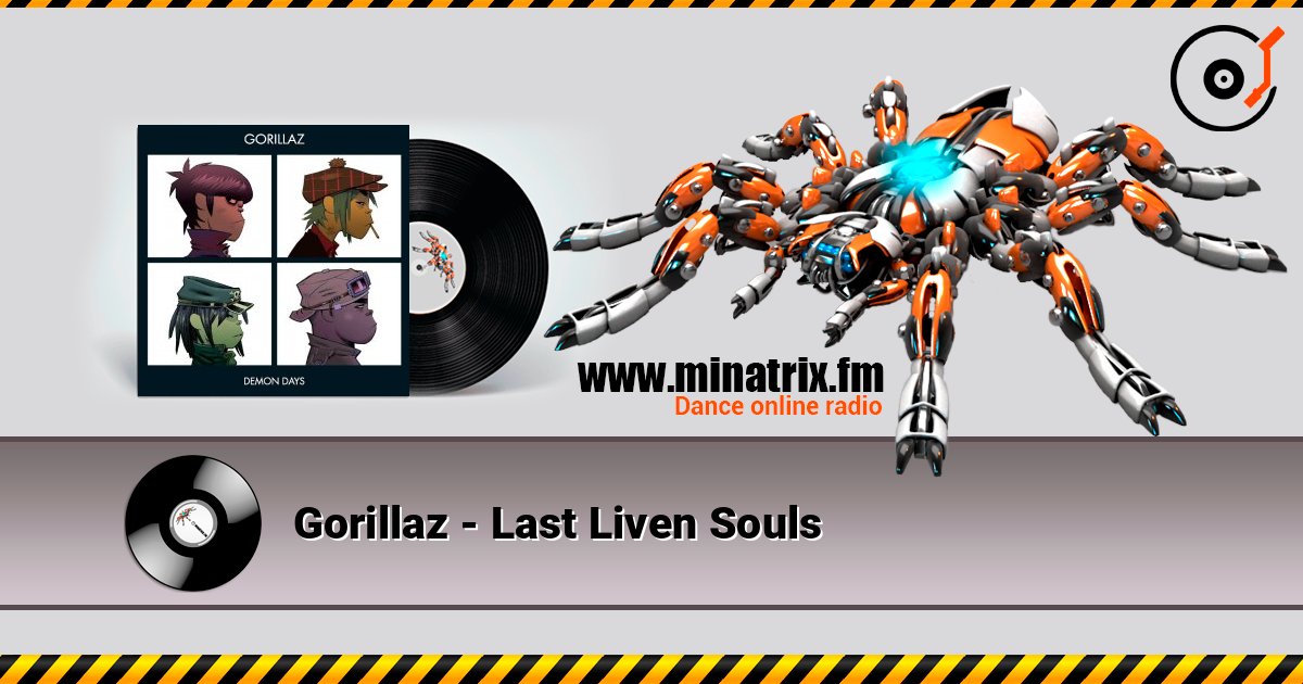 Gorillaz - Last Liven Souls Слухати онлайн та завантажити MP3