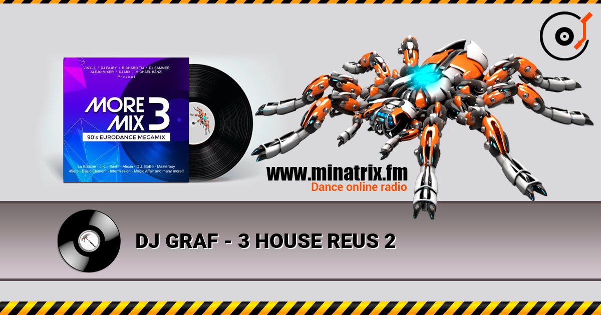 DJ GRAF - 3 HOUSE REUS 2 Слухати онлайн та завантажити MP3