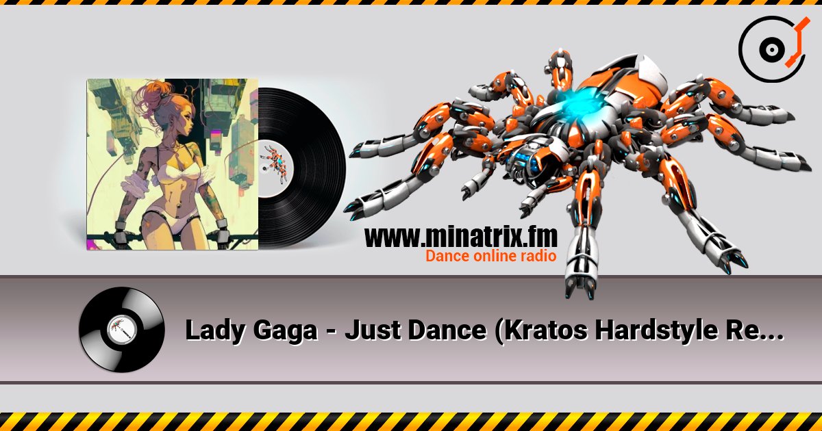 Lady Gaga - Just Dance (Kratos Hardstyle Remix) Слухати онлайн та завантажити MP3