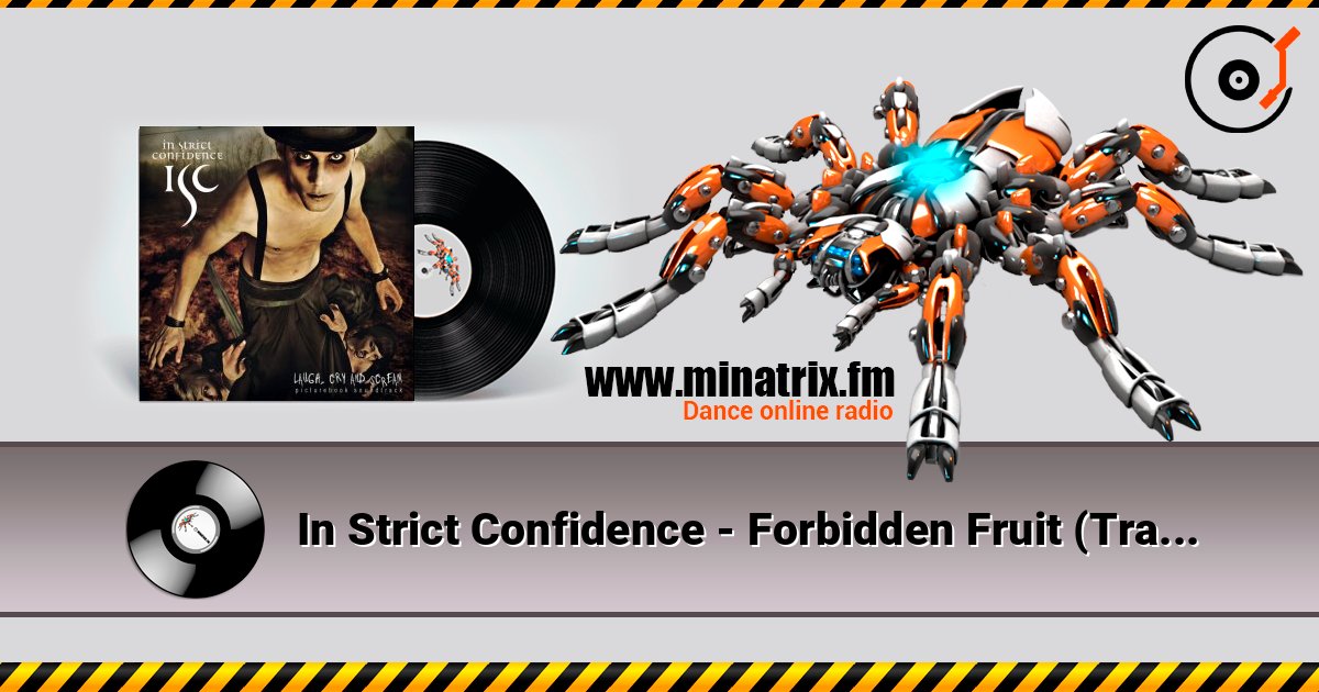 In Strict Confidence - Forbidden Fruit (Tragic Loss Edit) Слухати онлайн та завантажити MP3