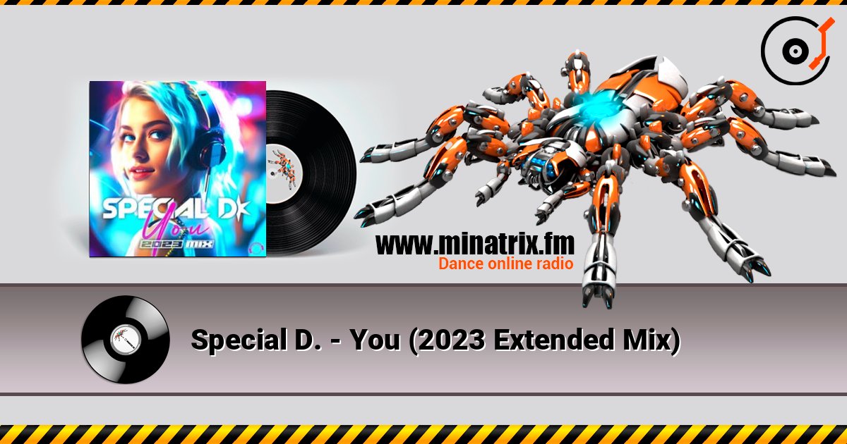 Special D. - You (2023 Extended Mix) Слухати онлайн та завантажити MP3