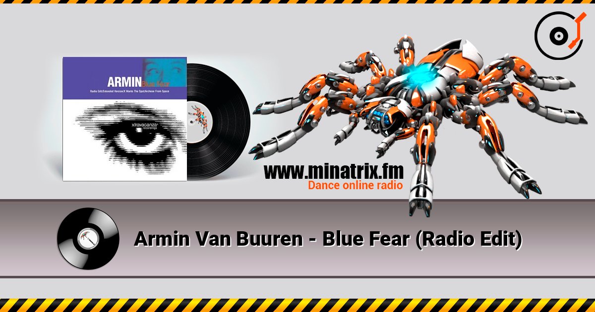 Armin Van Buuren - Blue Fear (Radio Edit) Слухати онлайн та завантажити MP3