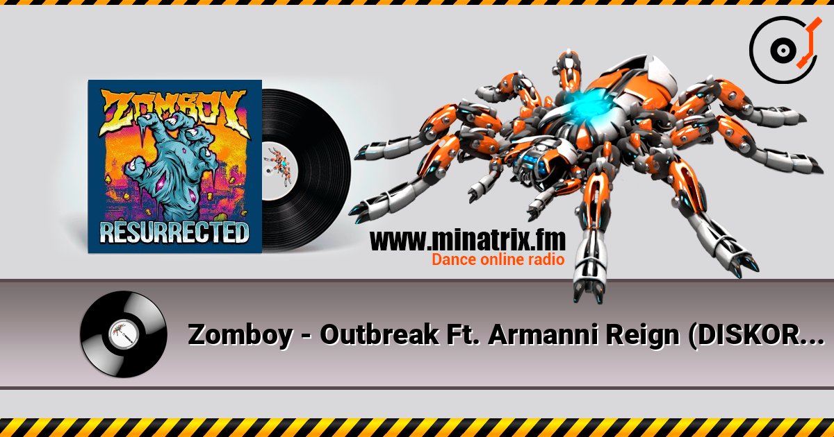 Zomboy - Outbreak Ft. Armanni Reign (DISKORD Remix) Слухати онлайн та завантажити MP3