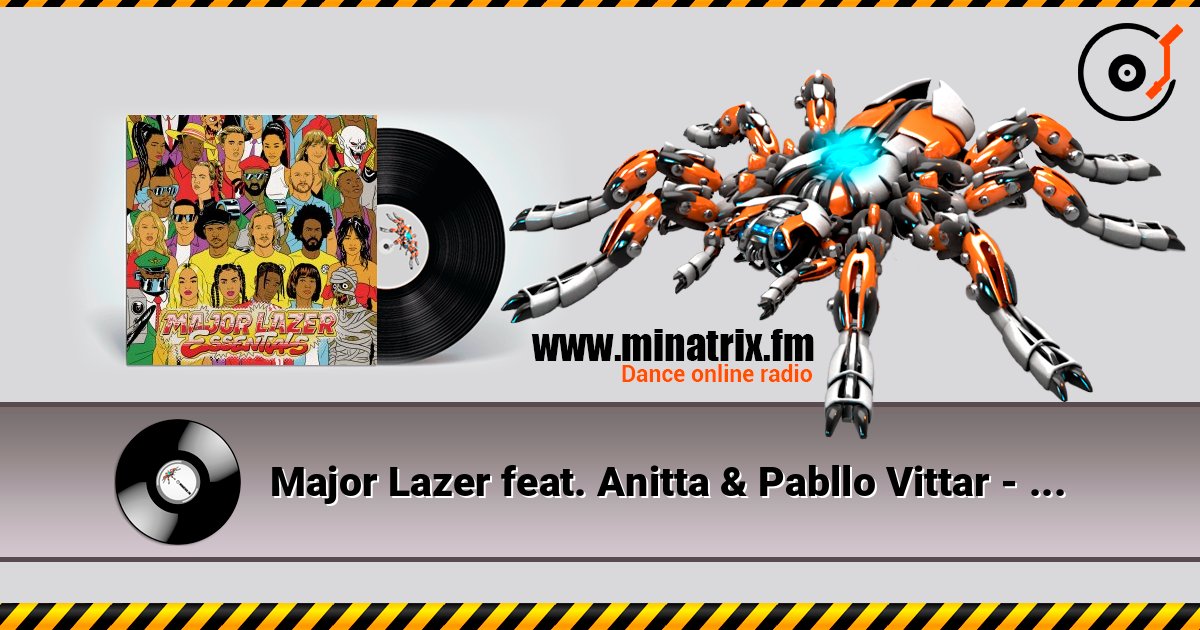 Major Lazer feat. Anitta & Pabllo Vittar - Sua Cara слухати онлайн у високій якості | Minatrix.FM
