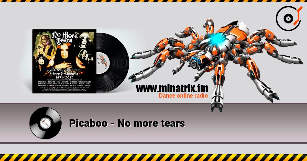 Picaboo - No more tears listen online in high quality | Minatrix.FM