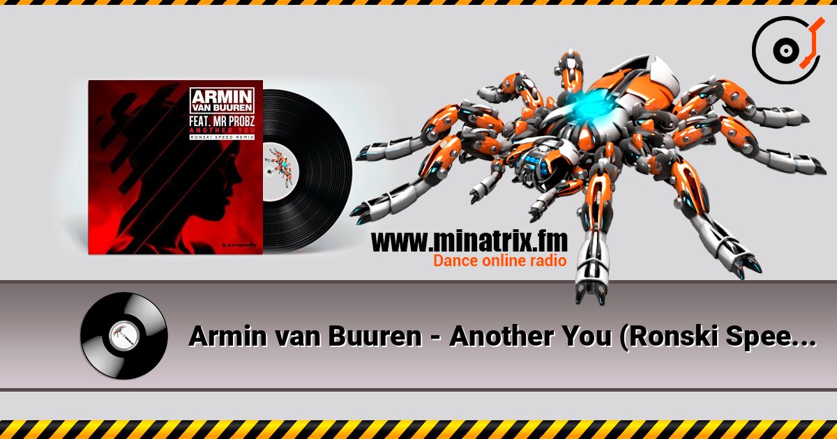 Armin van Buuren - Another You (Ronski Speed Radio Edit) listen online in high quality | Minatrix.FM