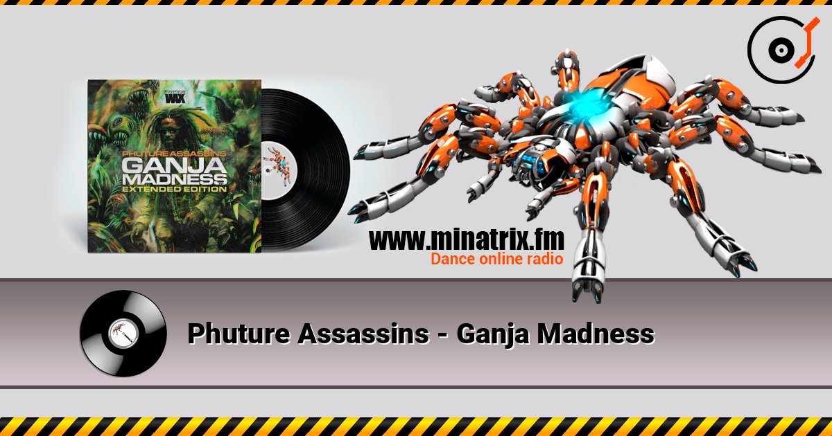 Phuture Assassins - Ganja Madness слухати онлайн у високій якості | Minatrix.FM