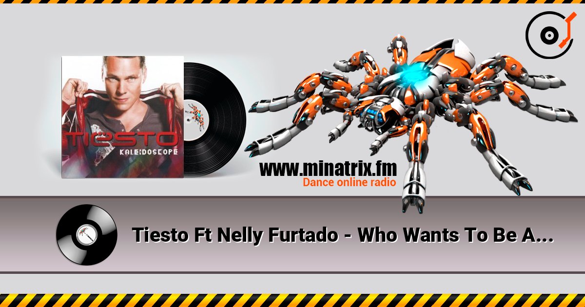 Tiesto Ft Nelly Furtado - Who Wants To Be Alone (Radio Edit) слухати онлайн у високій якості | Minatrix.FM
