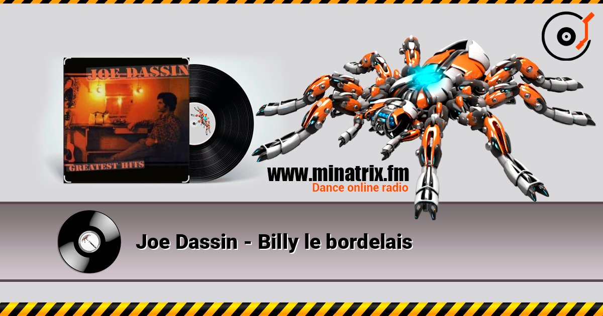 Joe Dassin - Billy le bordelais слухати онлайн у високій якості | Minatrix.FM