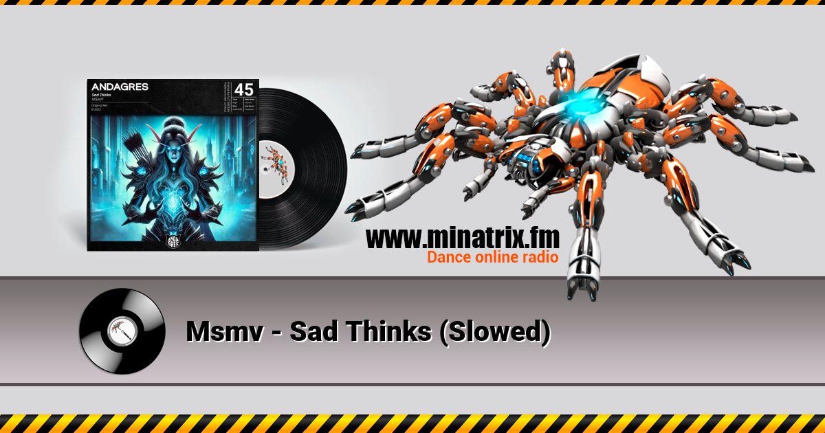 Msmv - Sad Thinks (Slowed) Listen online and download MP3