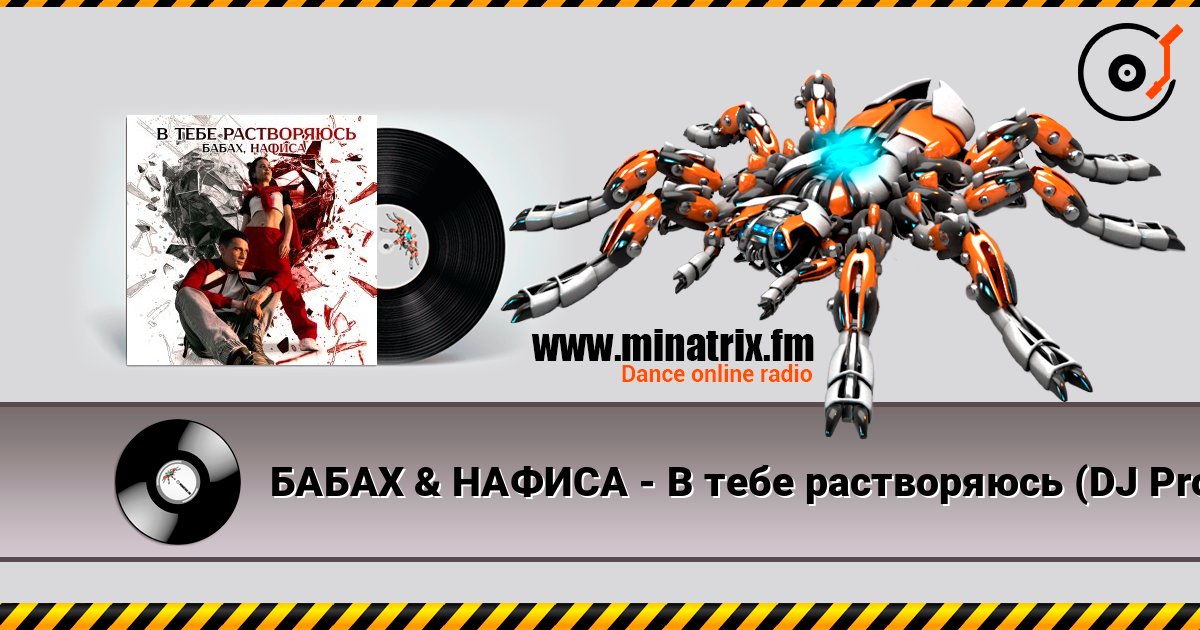 БАБАХ & НАФИСА - В тебе растворяюсь (DJ Proale 2025 Mix) слухати онлайн у високій якості | Minatrix.FM
