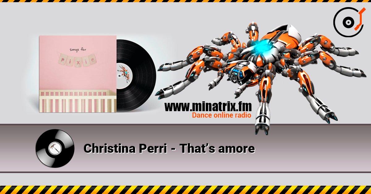 Christina Perri - That’s amore listen online in high quality | Minatrix.FM