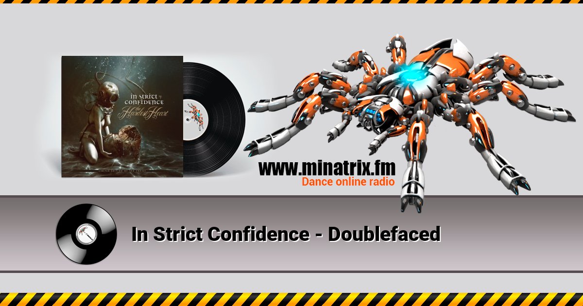 In Strict Confidence - Doublefaced In Strict Confidence - Doublefaced Listen online and download MP3