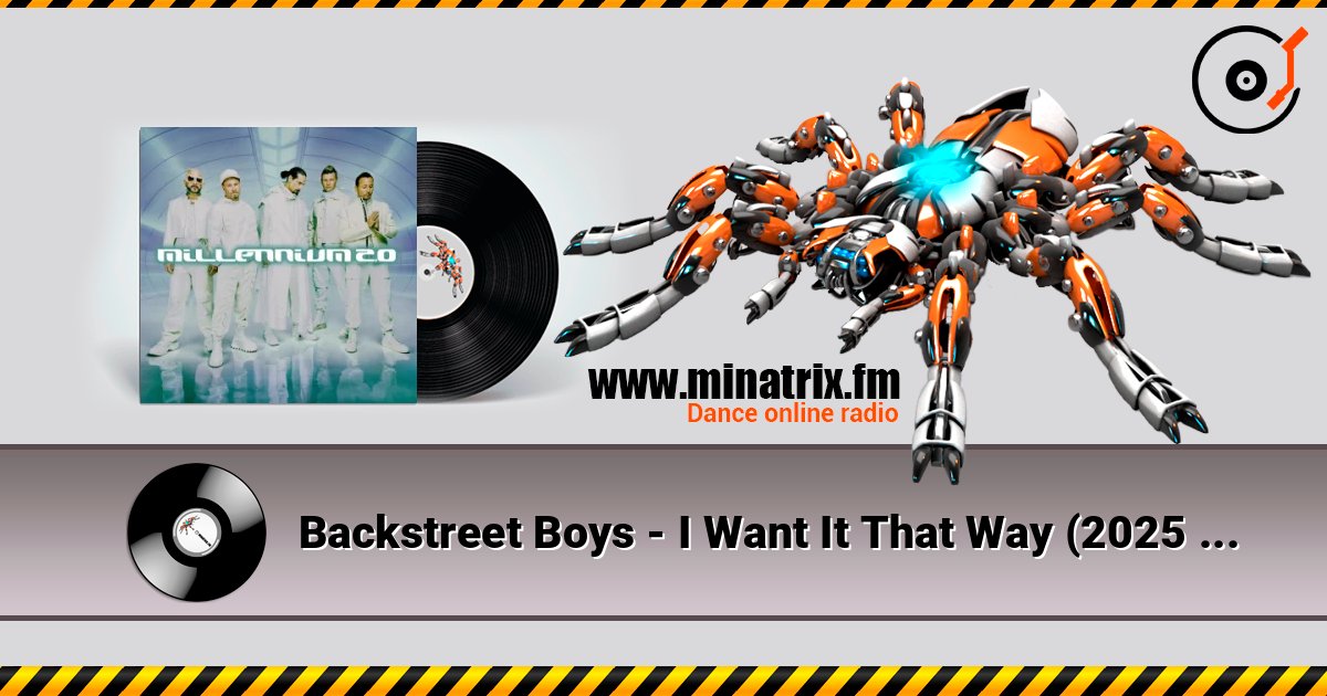 Backstreet Boys - I Want It That Way (2025 Version) listen online in high quality | Minatrix.FM