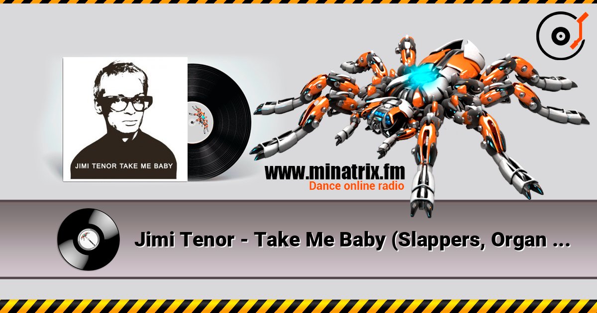 Jimi Tenor - Take Me Baby (Slappers, Organ And RX70 Chorus Mix) listen online in high quality | Minatrix.FM