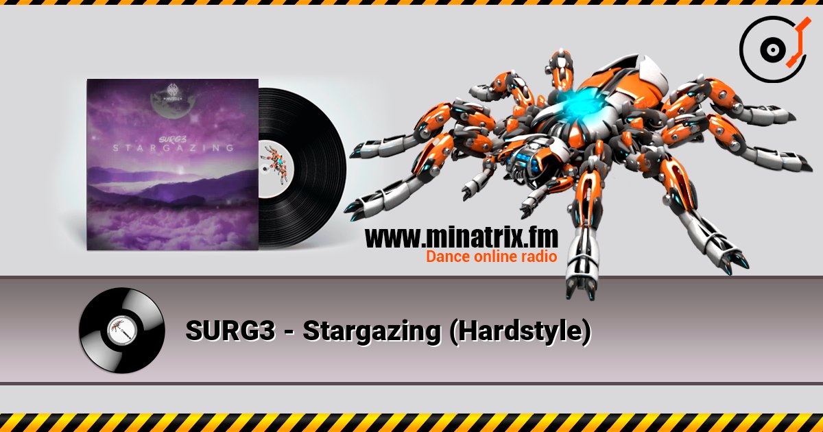 SURG3 - Stargazing (Hardstyle) listen online in high quality | Minatrix.FM
