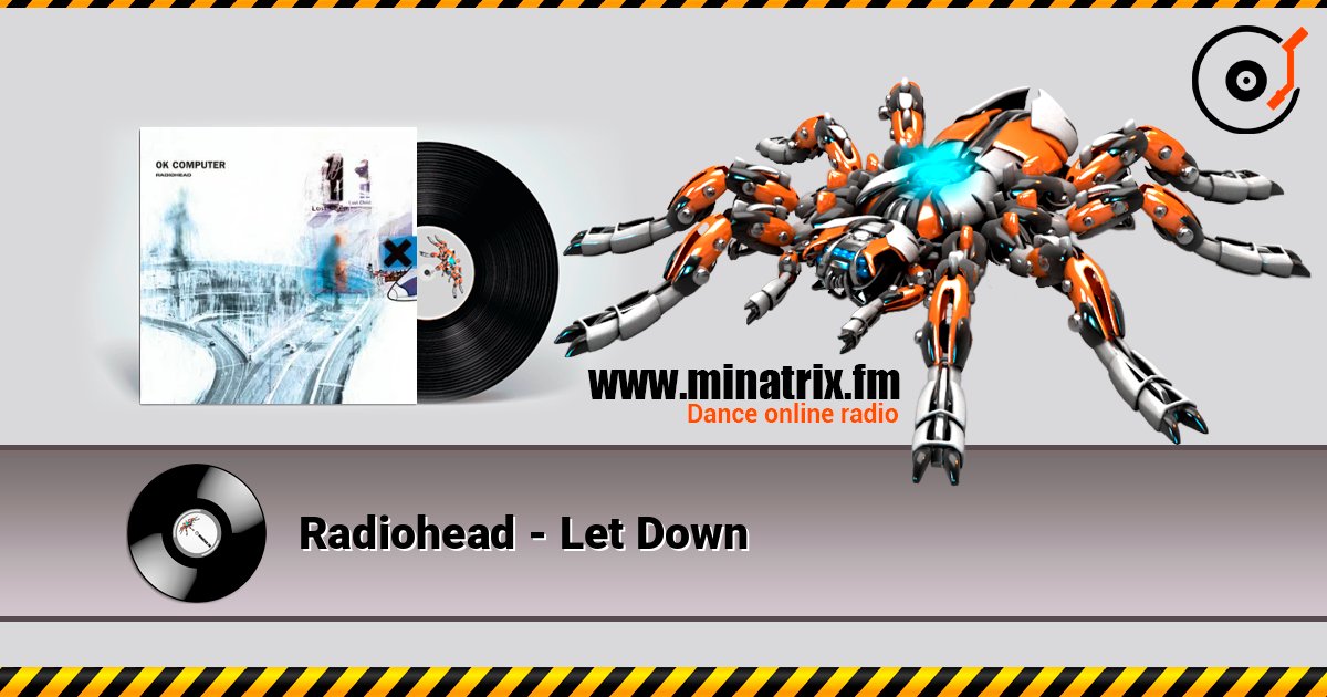Radiohead - Let Down слухати онлайн у високій якості | Minatrix.FM