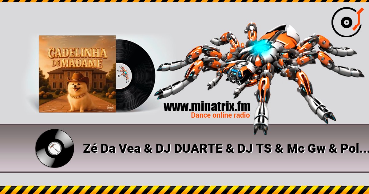 Zé Da Vea & DJ DUARTE & DJ TS & Mc Gw & Pollini - Cadelinha De Madame (Remix) (feat. Prime Funk) слухати онлайн у високій якості | Minatrix.FM