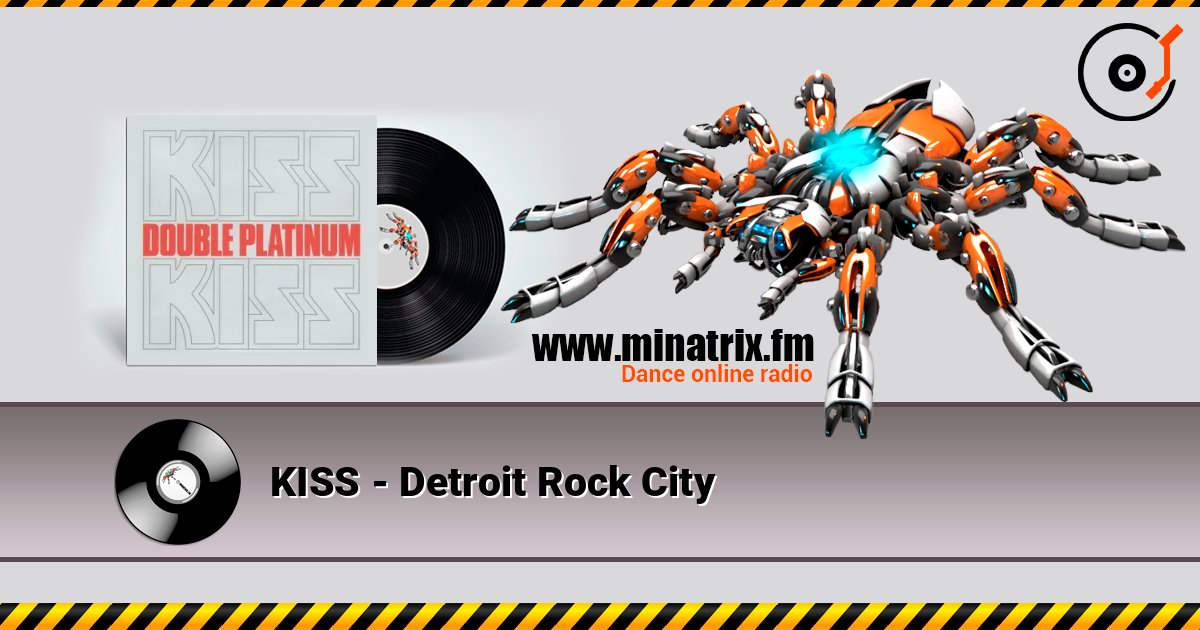 KISS - Detroit Rock City слухати онлайн у високій якості | Minatrix.FM