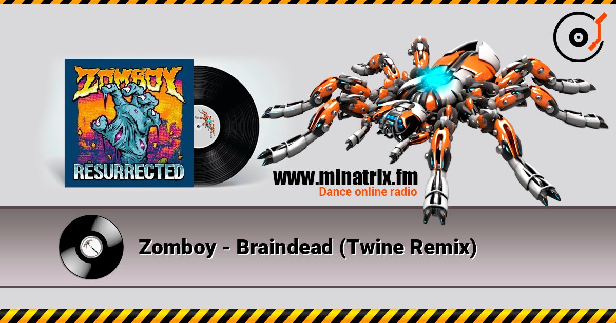 Zomboy - Braindead (Twine Remix) слухати онлайн у високій якості | Minatrix.FM