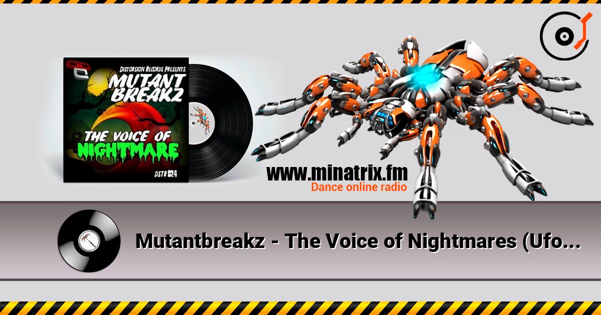 Mutantbreakz - The Voice of Nightmares (Ufo Project Remix) слухати онлайн у високій якості | Minatrix.FM