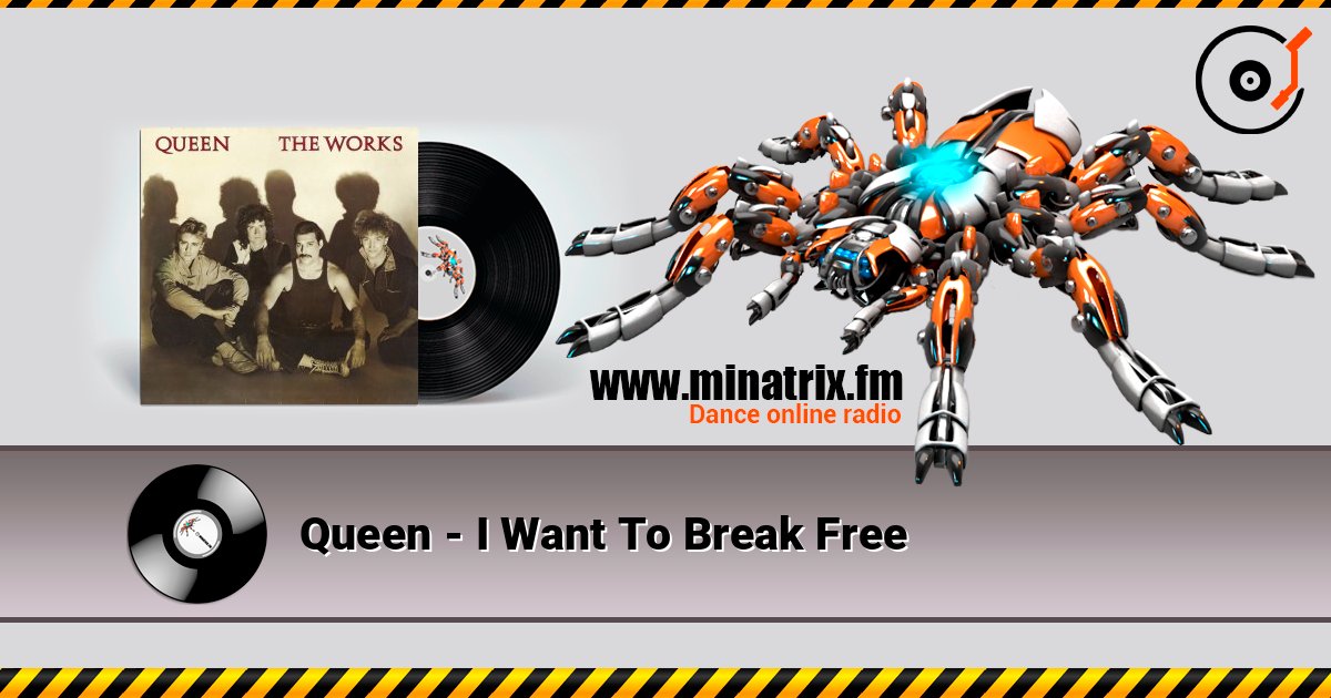 Queen - I Want To Break Free слухати онлайн у високій якості | Minatrix.FM