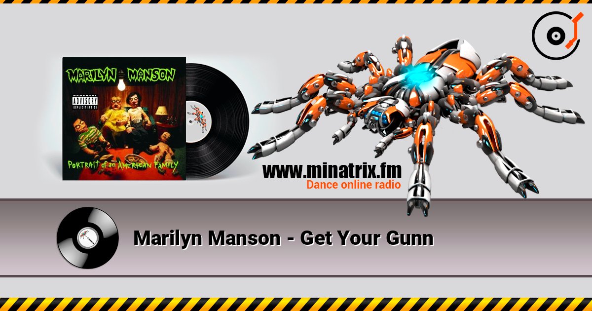 Marilyn Manson - Get Your Gunn слухати онлайн у високій якості | Minatrix.FM