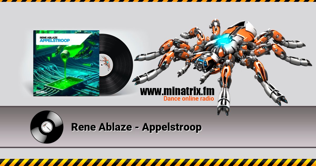 Rene Ablaze - Appelstroop Rene Ablaze - Appelstroop Listen online and download MP3