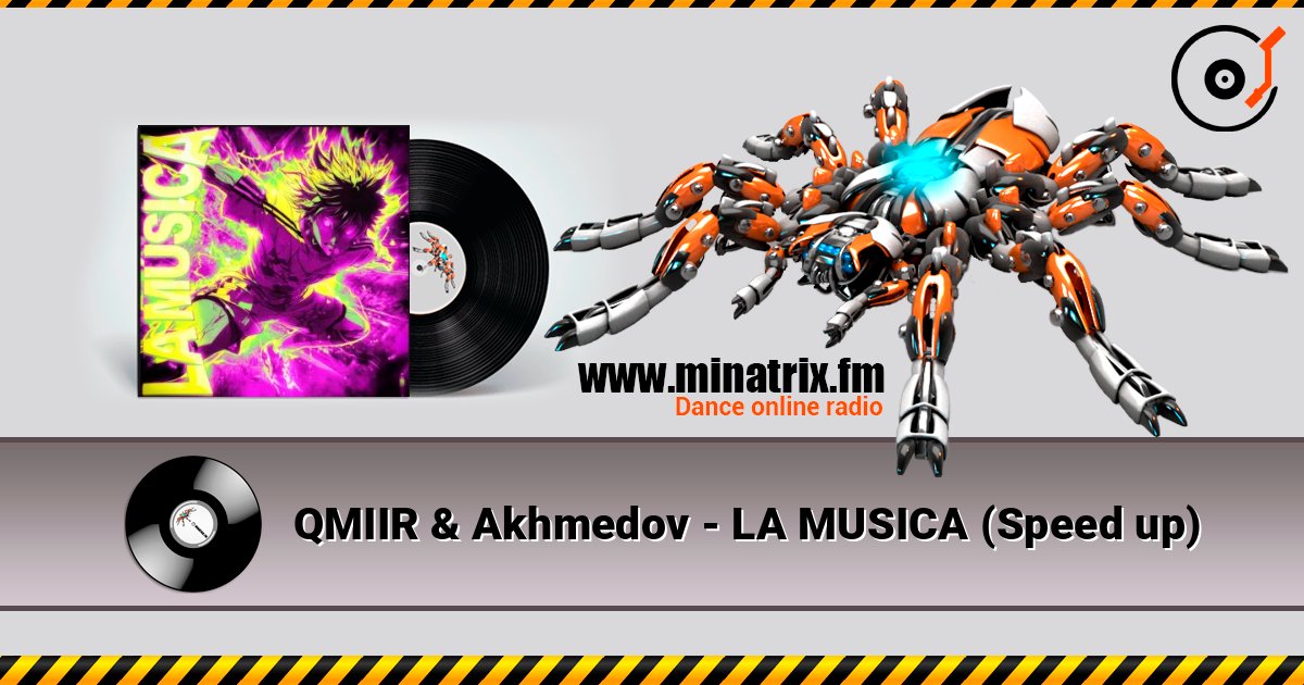 QMIIR & Akhmedov - LA MUSICA (Speed up) слухати онлайн у високій якості | Minatrix.FM