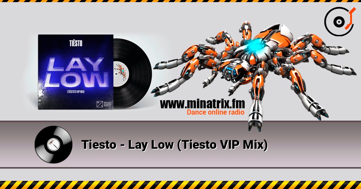 Tiesto - Lay Low (Tiesto VIP Mix) слухати онлайн у високій якості | Minatrix.FM