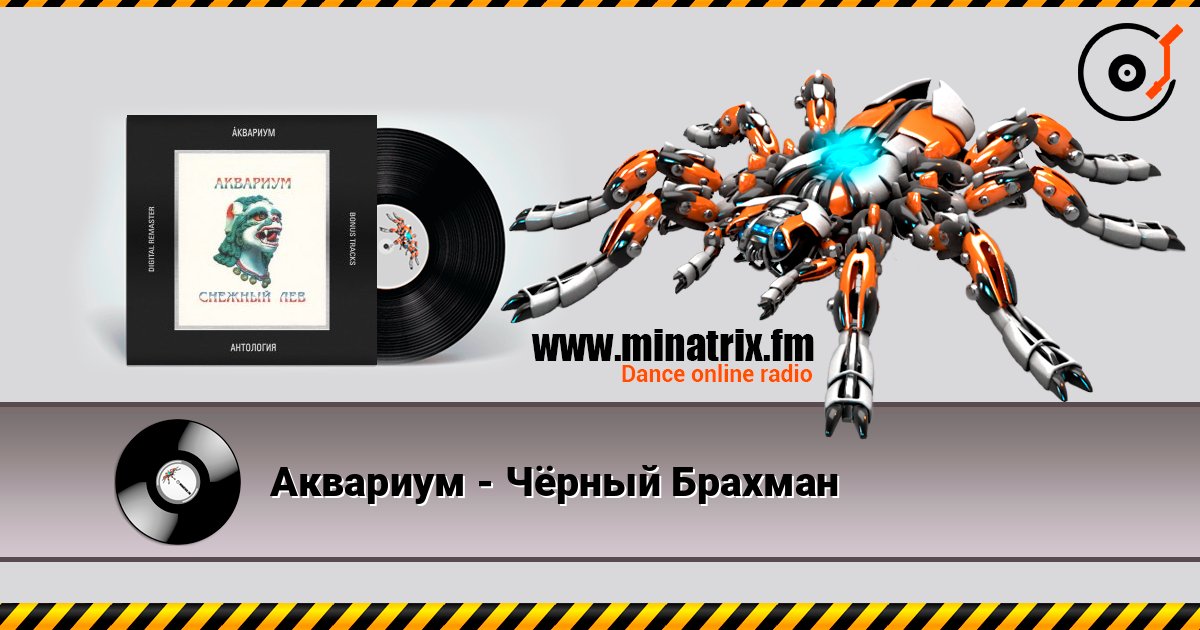 Аквариум - Чёрный Брахман listen online in high quality | Minatrix.FM