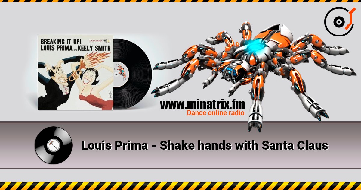 Louis Prima - Shake hands with Santa Claus listen online in high quality | Minatrix.FM