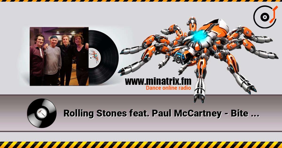 Rolling Stones feat. Paul McCartney - Bite My Head Off слухати онлайн у високій якості | Minatrix.FM