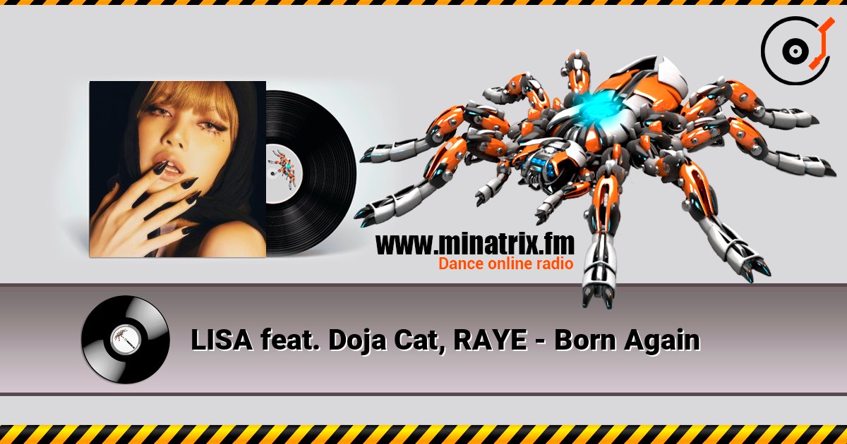 LISA feat. Doja Cat, RAYE - Born Again listen online in high quality | Minatrix.FM