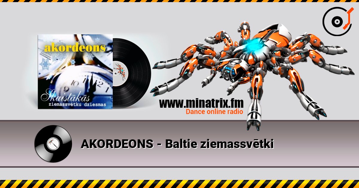 AKORDEONS - Baltie ziemassvētki listen online in high quality | Minatrix.FM