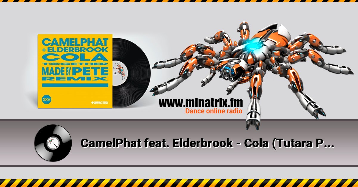 CamelPhat feat. Elderbrook - Cola (Tutara Peak Remix) CamelPhat feat. Elderbrook - Cola (Tutara Peak Remix) Listen online and download MP3