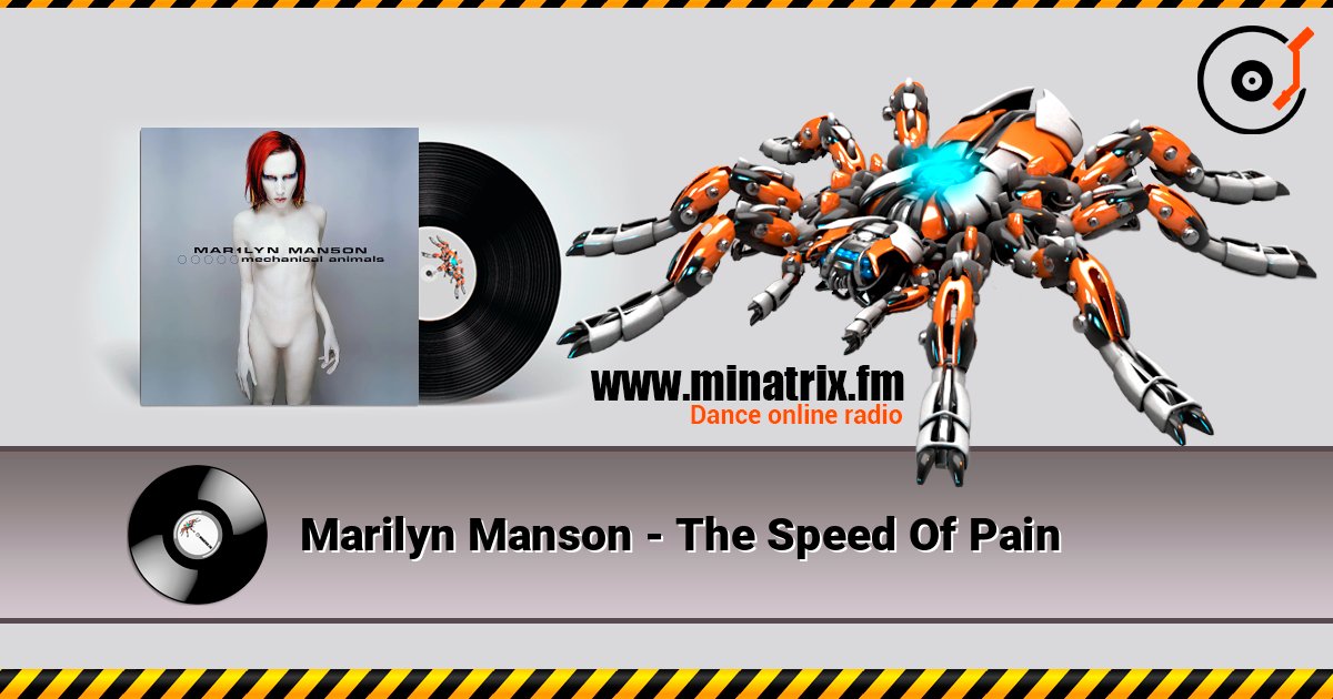 Marilyn Manson - The Speed Of Pain слухати онлайн у високій якості | Minatrix.FM