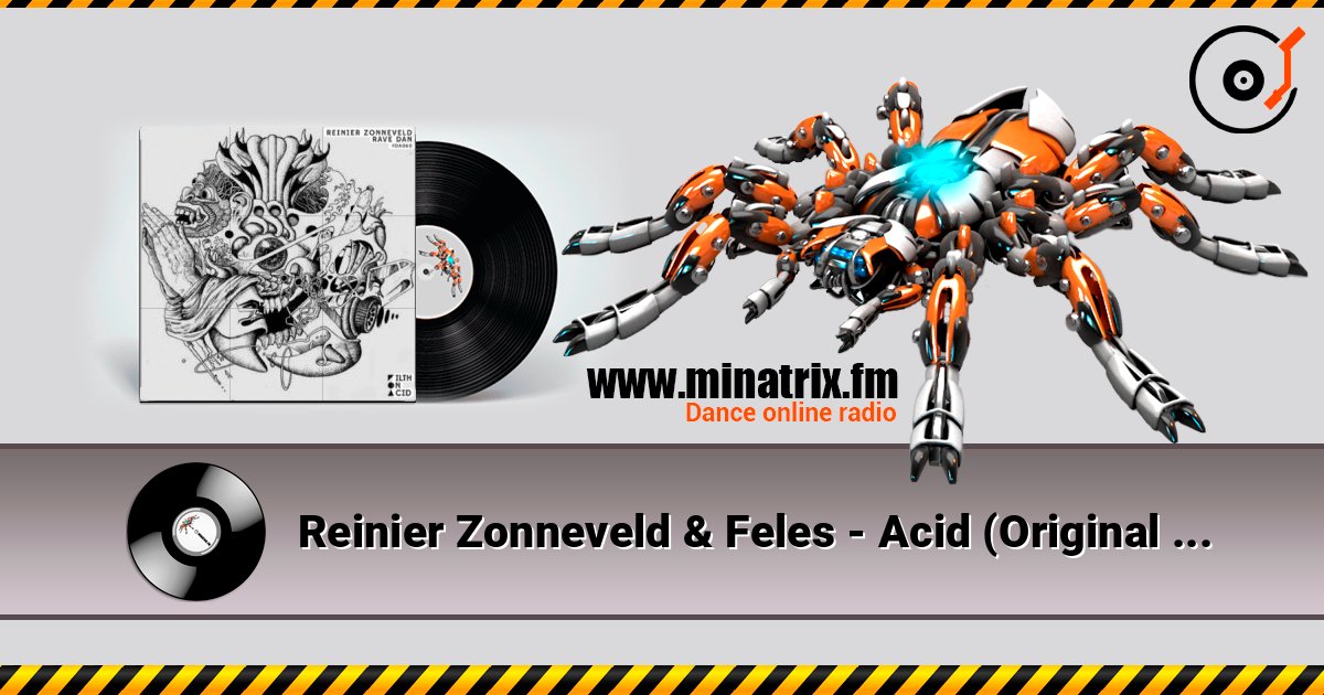 Reinier Zonneveld & Feles - Acid (Original Mix) слухати онлайн у високій якості | Minatrix.FM