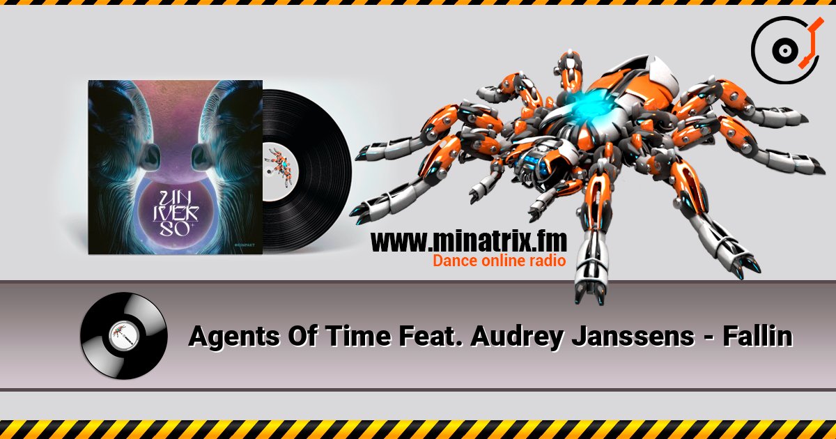Agents Of Time Feat. Audrey Janssens - Fallin слухати онлайн у високій якості | Minatrix.FM