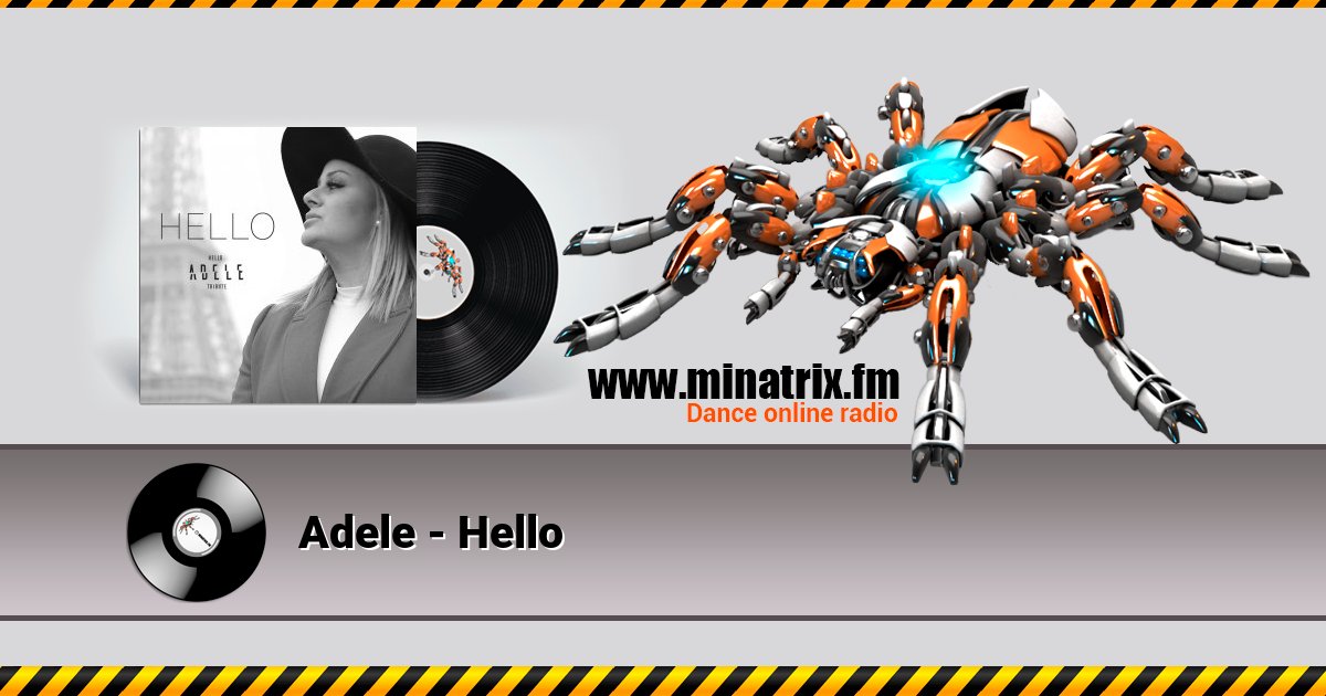 Adele - Hello Adele - Hello Listen online and download MP3