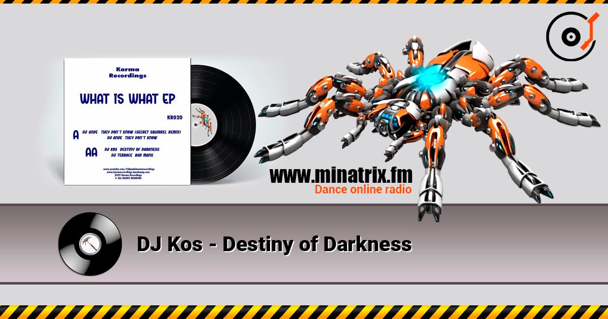 DJ Kos - Destiny of Darkness слухати онлайн у високій якості | Minatrix.FM