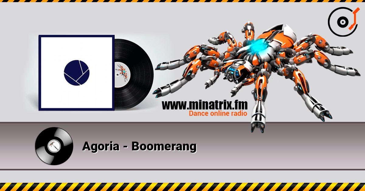 Agoria - Boomerang listen online in high quality | Minatrix.FM