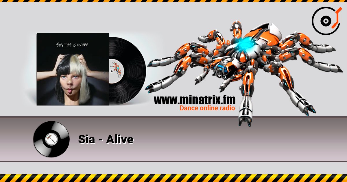 Sia - Alive слухати онлайн у високій якості | Minatrix.FM