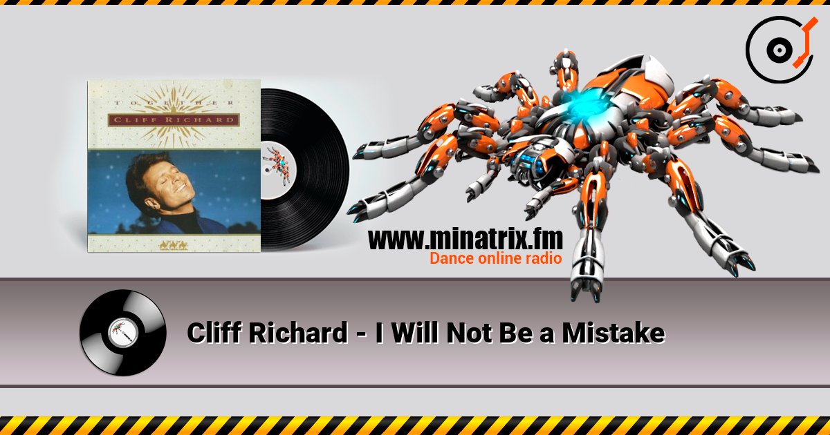Cliff Richard - I Will Not Be a Mistake слухати онлайн у високій якості | Minatrix.FM