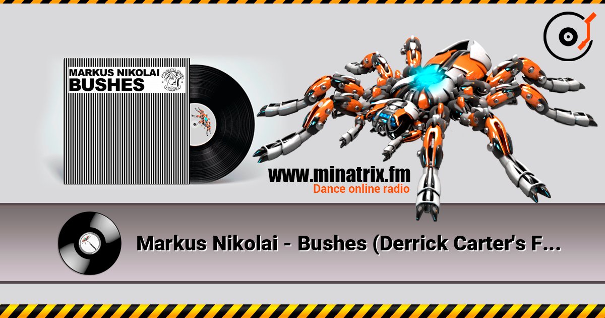 Markus Nikolai - Bushes (Derrick Carter's First Recreation Version) listen online in high quality | Minatrix.FM