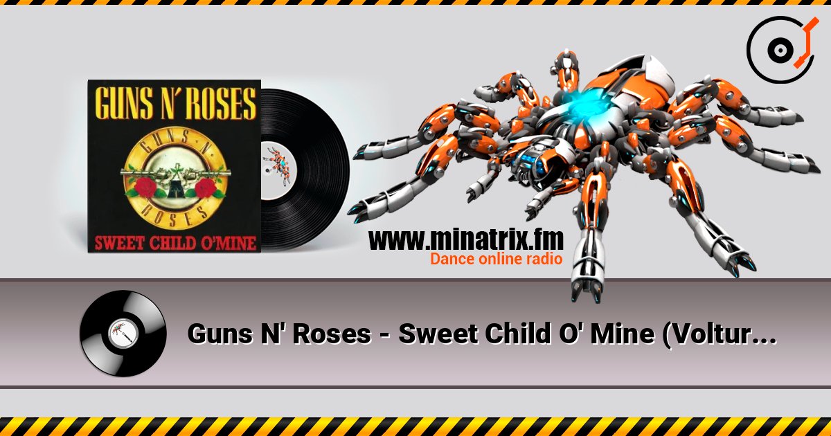 Guns N' Roses - Sweet Child O' Mine (Volture & Luigi Neighbours Hardstyle Remix) listen online in high quality | Minatrix.FM