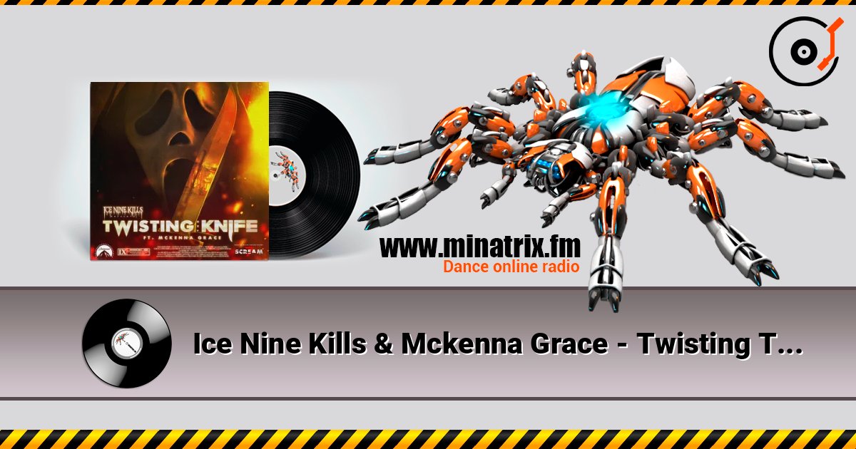 Ice Nine Kills & Mckenna Grace - Twisting The Knife слухати онлайн у високій якості | Minatrix.FM