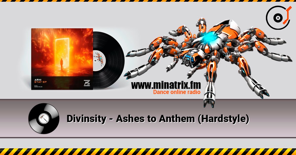 Divinsity - Ashes to Anthem (Hardstyle) слухати онлайн у високій якості | Minatrix.FM