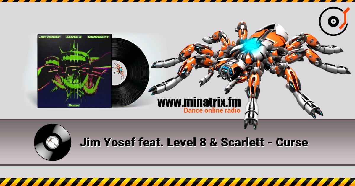 Jim Yosef feat. Level 8 & Scarlett - Curse слухати онлайн у високій якості | Minatrix.FM