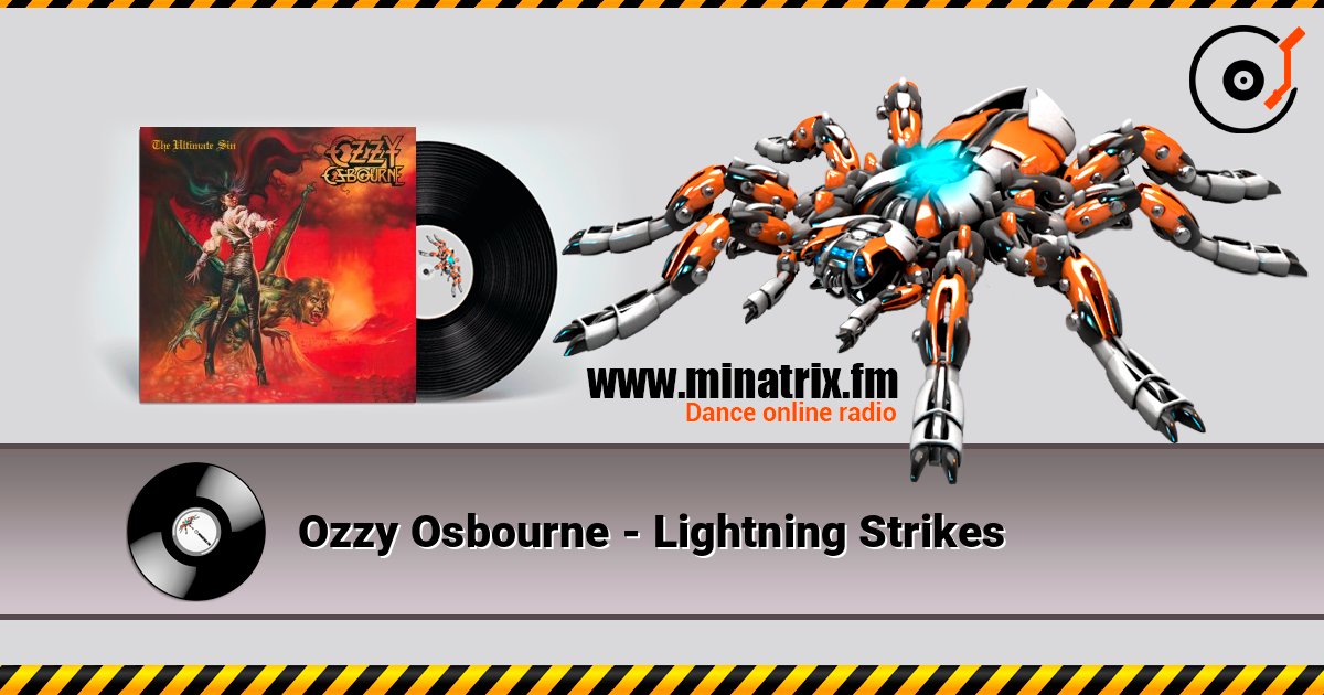 Ozzy Osbourne - Lightning Strikes слухати онлайн у високій якості | Minatrix.FM